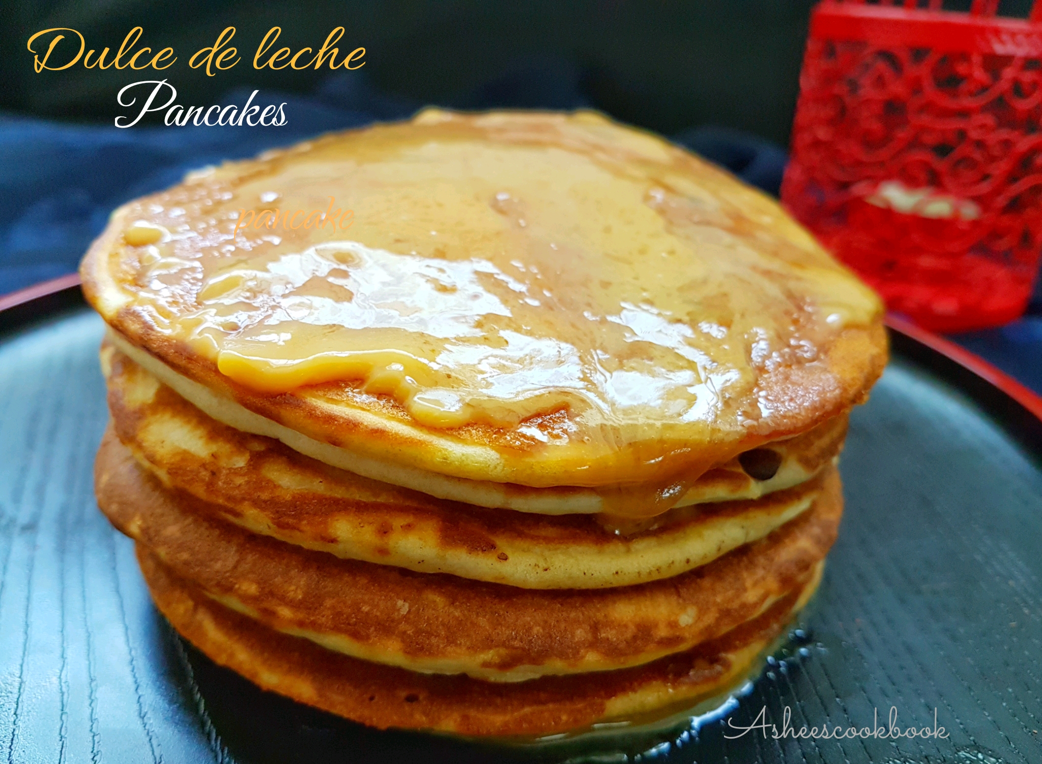 dulce de leche pancakes