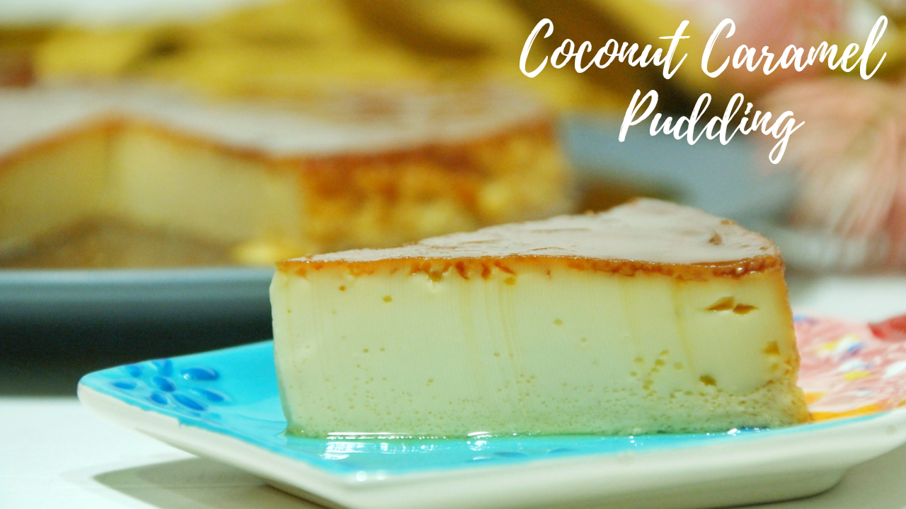 coconut custard pudding