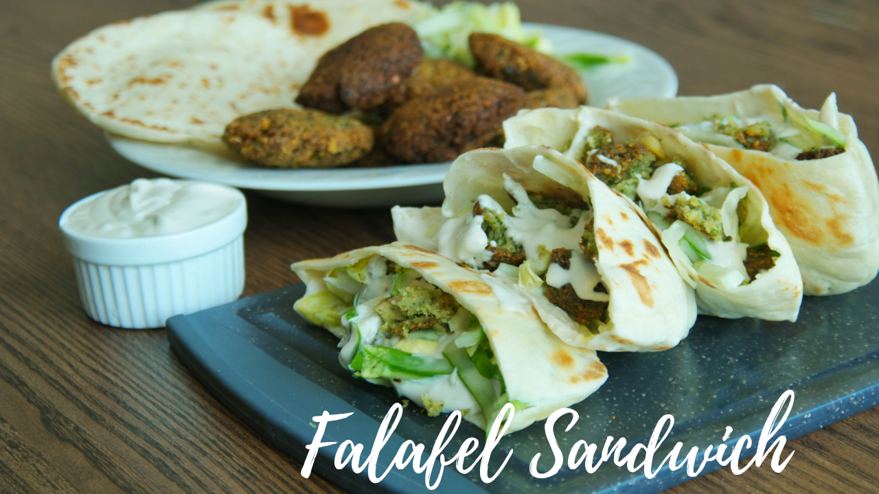 Falafel sandwich